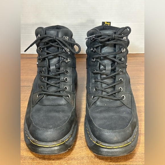 Dr. Marten Crewson Chukka Black Boots Men’s 10 Padded Leather - Picture 2 of 7